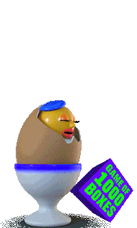 Game Show Eggs Sticker by Game of 1000 Boxes