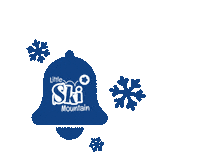 Snow Ski Sticker by Ballie