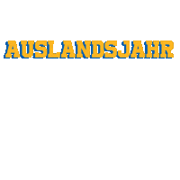 Auslandsjahr Sticker