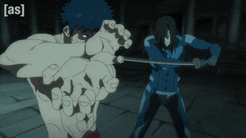 Fight Punch GIF by Adult Swim