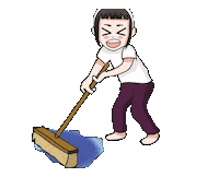 Cleaning Mopping Sticker by EPIClean