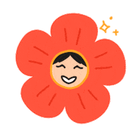 J Hope Flower Sticker