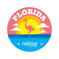 Florida Sticker by Nekter Juice Bar