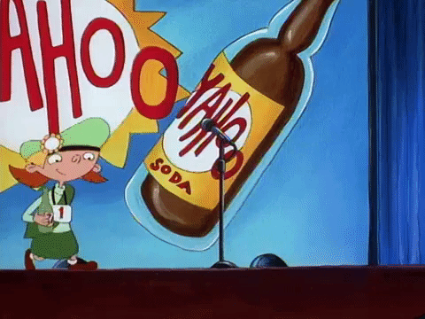 hey arnold nicksplat GIF