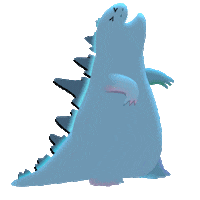 Sad Monster Sticker