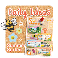 Summer Camp Sticker by Twinkl Parents