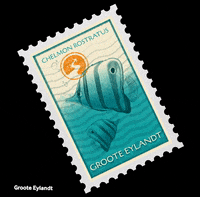 NortherHQ fish australia stamp bats GIF