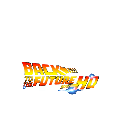 Back To The Future 80S Sticker by Delorean Rental
