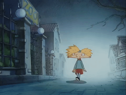 hey arnold nick splat GIF