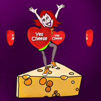 Yes Please Cheese GIF