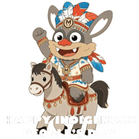 Celebrate Native American Sticker