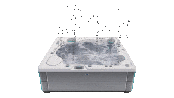 hotspringnederland relax bubbles stress spa Sticker