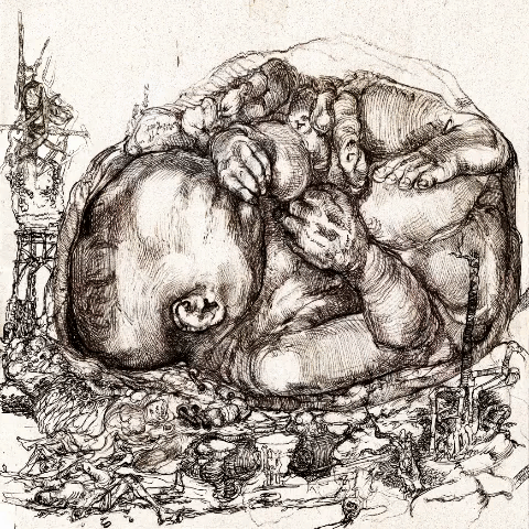 Drawing Landscape GIF by Alex Boya