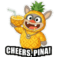 Good Vibes Cheers Sticker