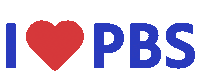 I Love Pbs Sticker by PBS
