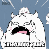 Stressed Panic GIF by Dokis