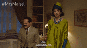 Tony Shalhoub Reaction GIF by The Marvelous Mrs. Maisel