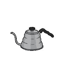 Coffee Teapot Sticker
