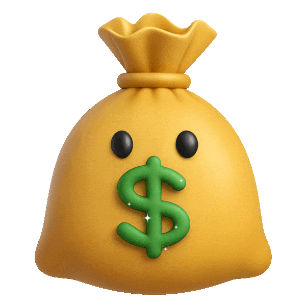 Bag Of Money Sticker by Express Legal Funding