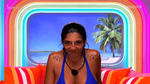 Excited Love Island Games GIF by Peacock
