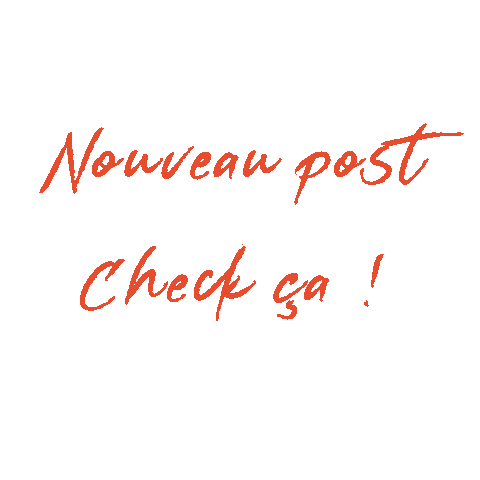 PaulineVernet post check nouveau article Sticker