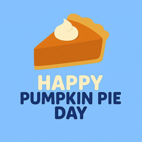 Pumpkin Pie Thanksgiving GIF by Brzzy