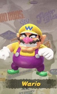 Super Mario Character Select GIF