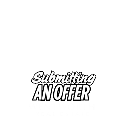 Realtor Offer Sticker by WentworthRealEstate