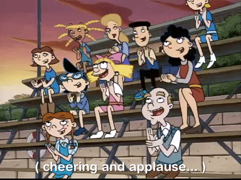 hey arnold nicksplat GIF