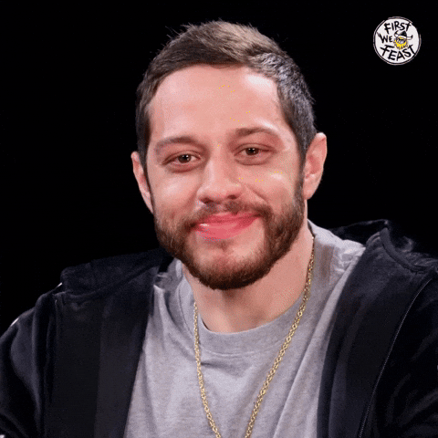Pete Davidson Lol GIF by First We Feast