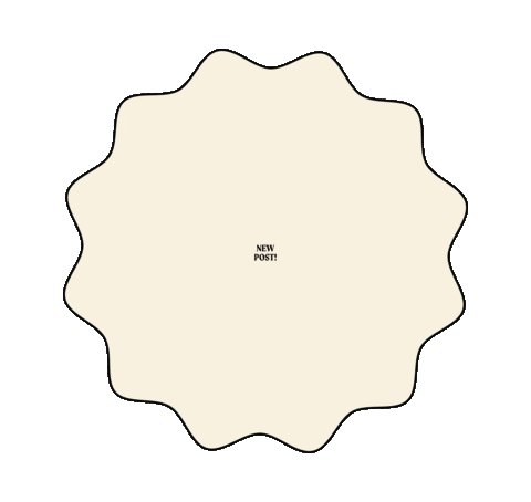 New Post Button Sticker