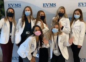 Happy Physician Assistant GIF by Eastern Virginia Medical School