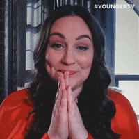 Please GIF by YoungerTV