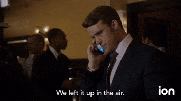 We Left It Up In The Air