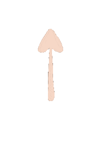 Flower Arrow Sticker