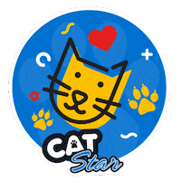 Cat Sticker by e-channel