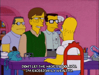 Season 9 Nerd GIF by The Simpsons