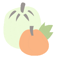 Fall Pumpkin Sticker by Catit