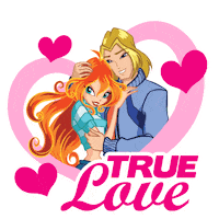 Valentines Day Love Sticker by Winx Club
