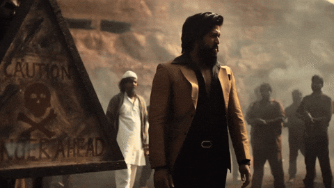 Anime character dramatically powering up