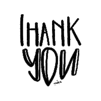 MakaGraphicO thankyou cuore maka graziemille Sticker