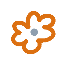 kapelusch pfeil blume schere stoff Sticker