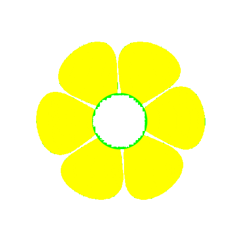 Flower Spinning Sticker by RetMod