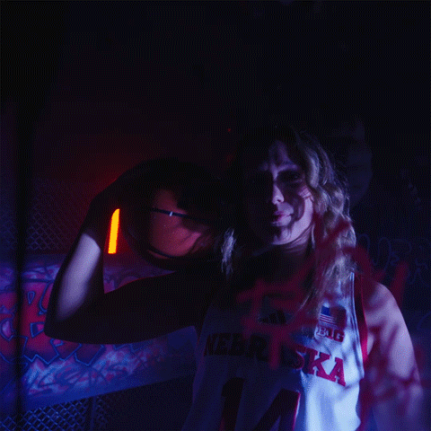 Basketball Nebraska GIF by Huskers