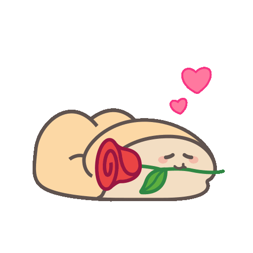 For You Love Sticker by Tasty Toastys