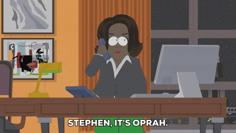 phone call office GIF by South Park 