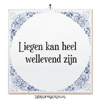 Humor Spanning Sticker by Tegelspreuken.nl