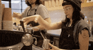 blue bottle coffee GIF by Julieee Logan