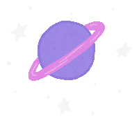 brittalsemgeest space universe planet galaxy Sticker