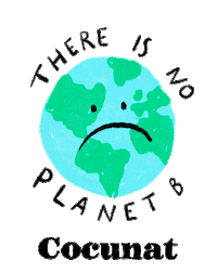 Earth Planet Sticker by Cocunat